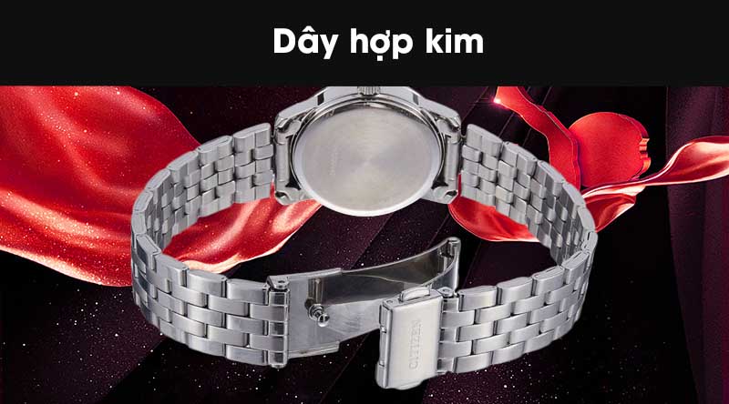 Đồng hồ nữ Citizen EU6030-56E có dây đeo bền bỉ Đồng hồ nữ Citizen EU6030-56E có dây đeo bền bỉ