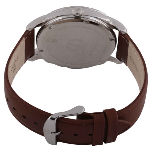 Đồng hồ TITAN Smartsteel 42.5 mm Nam 1489SL02 Màu Nâu