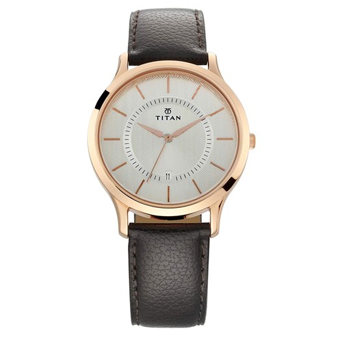 Đồng hồ TITAN 47 mm Nam 1825WL01 Màu Đen