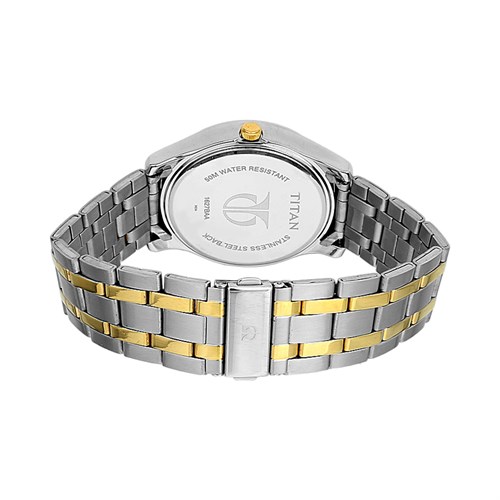 Đồng hồ TITAN 42 mm Nam 1627BM02 Màu Bạc