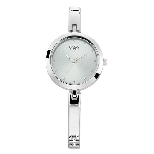 Đồng hồ TITAN 30 mm Nữ 2606SM04 Màu Bạc