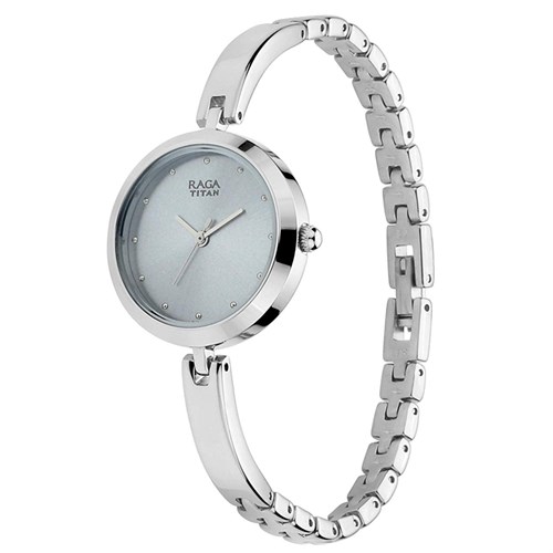 Đồng hồ TITAN 30 mm Nữ 2606SM04 Màu Bạc