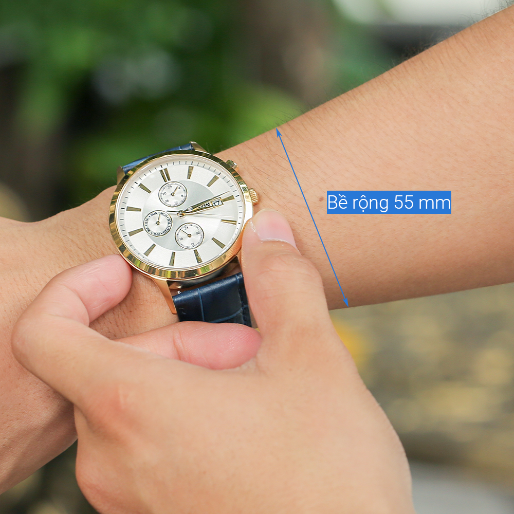 Đồng hồ MVW 43 mm Nam MVW ML022-01