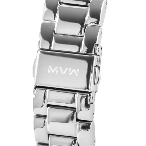 Đồng hồ MVW 40 mm Nam MS022-01 Màu Bạc