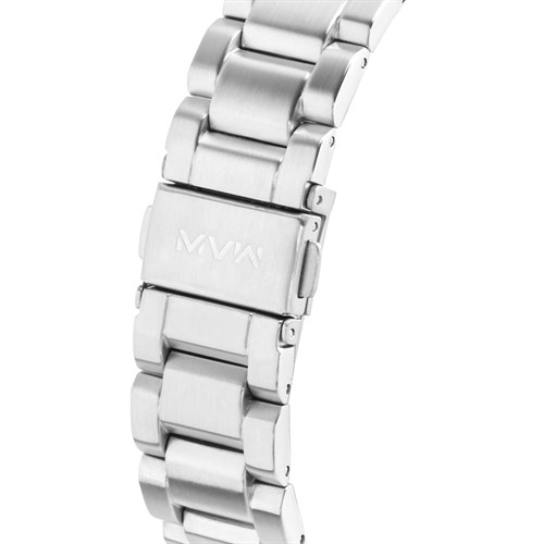 Đồng hồ MVW 42 mm Nam MS027-01 Màu Bạc