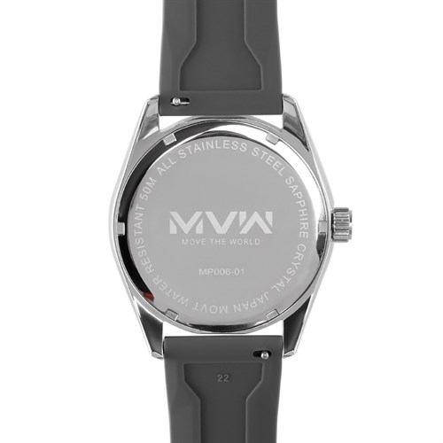 Đồng hồ MVW 42 mm Nam MP006-01 Màu Xám