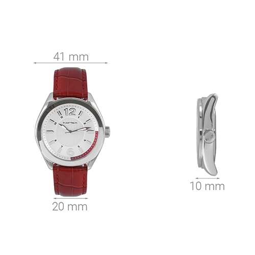 Đồng hồ KORLEX 41 mm Nữ KL009-01 Màu Đỏ