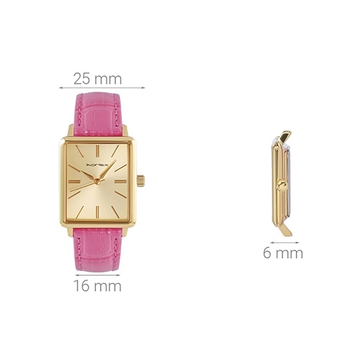 Đồng hồ KORLEX 25 mm Nữ KL010-01 Màu Hồng