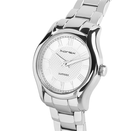 Đồng hồ KORLEX 27 mm Nữ KS023-01 Màu Bạc