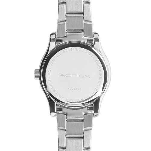 Đồng hồ KORLEX 27 mm Nữ KS023-01 Màu Bạc