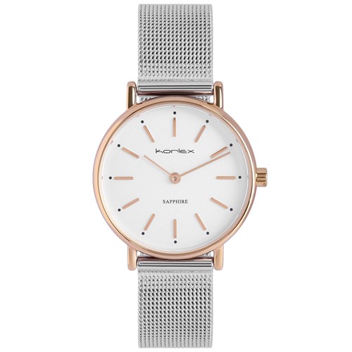 Đồng hồ KORLEX 30 mm Nữ KS040-01 Màu Bạc