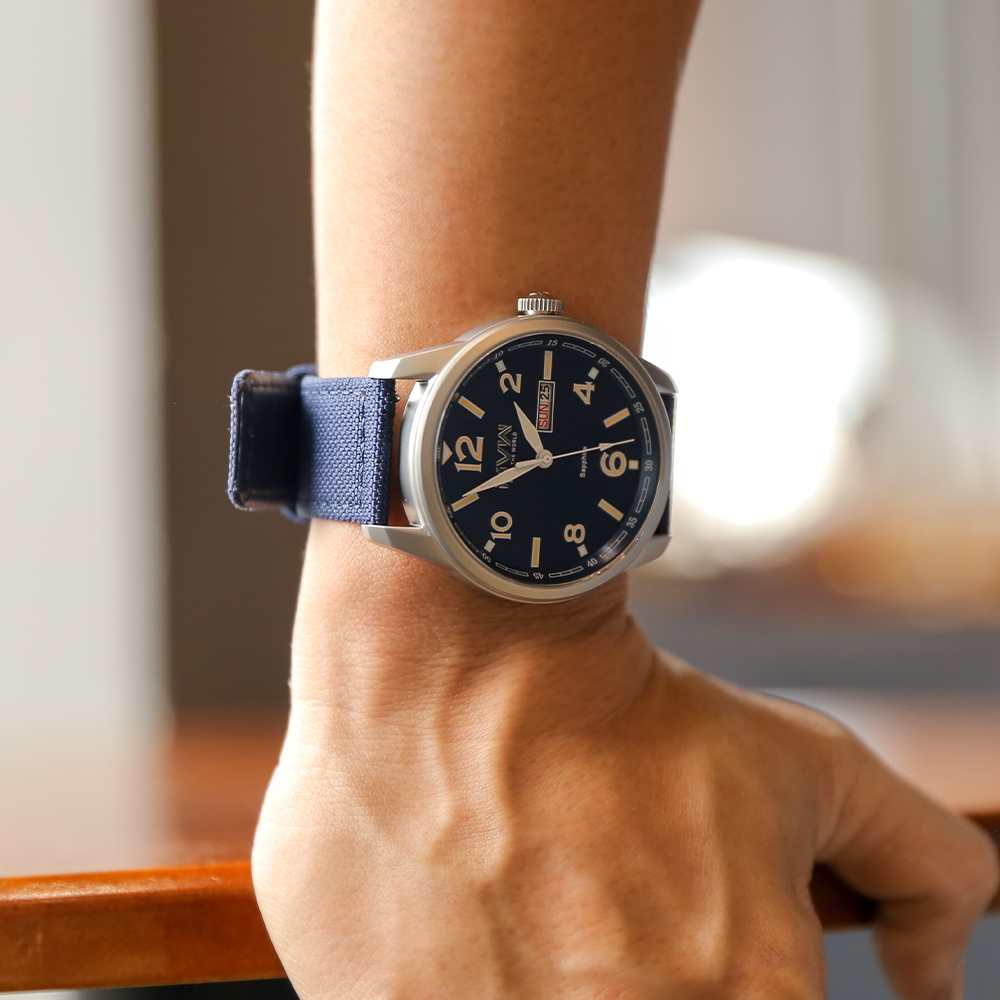 Đồng hồ MVW 44 mm Nam MP003-01