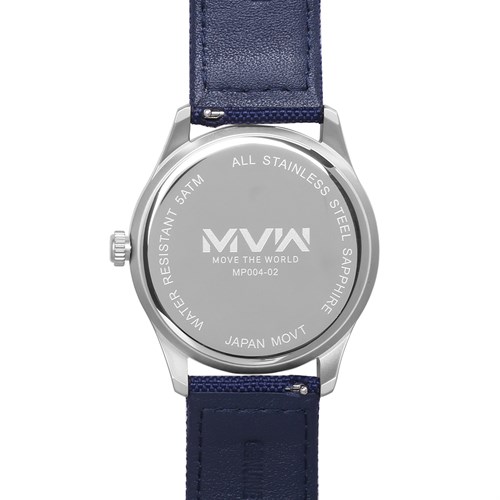Đồng hồ MVW 42 mm Nam MP004-02 Màu Xanh Dương