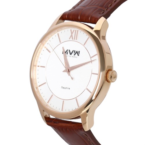 Đồng hồ MVW 40 mm Nam ML024-01 Màu Nâu