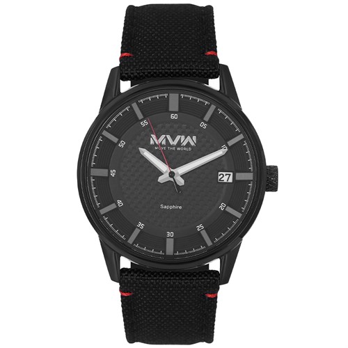 Đồng hồ MVW 42 mm Nam ML026-01 Màu Đen