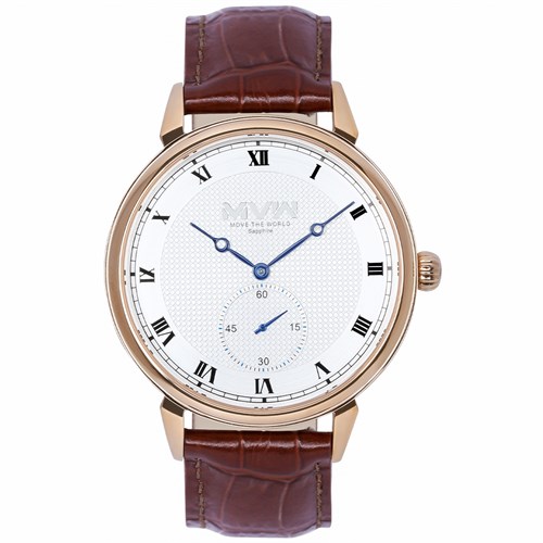 Đồng hồ MVW 42 mm Nam ML029-01 Màu Nâu