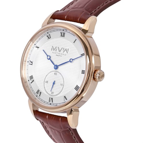 Đồng hồ MVW 42 mm Nam ML029-01 Màu Nâu