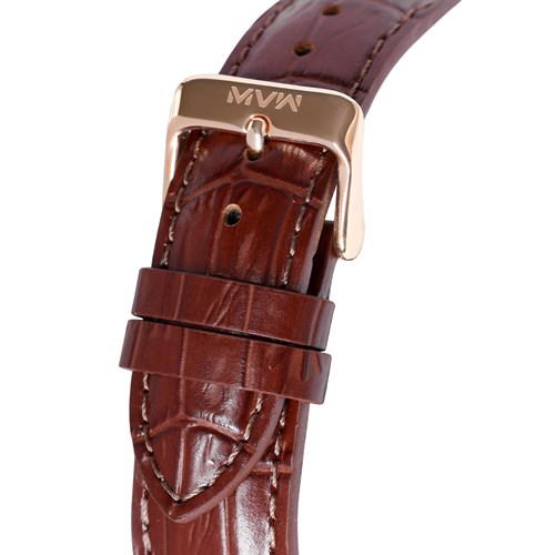 Đồng hồ MVW 42 mm Nam ML029-01 Màu Nâu