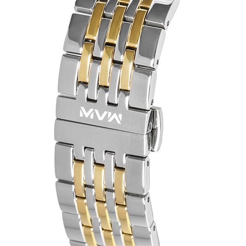 Đồng hồ MVW 40 mm Nam MS028-01 Màu Bạc