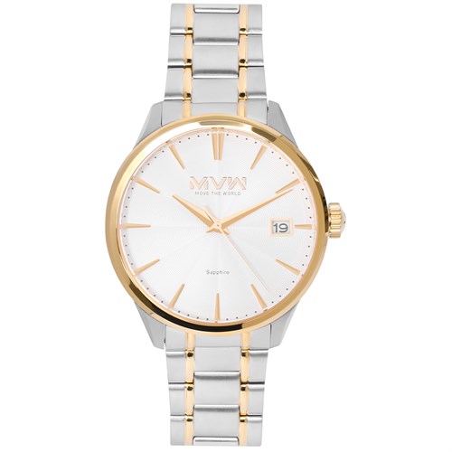 Đồng hồ MVW 42 mm Nam MS032-01 Màu Bạc