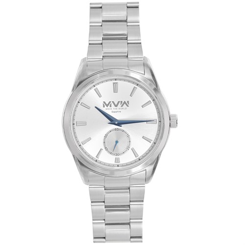 Đồng hồ MVW 42 mm Nam MS034-01 Màu Bạc