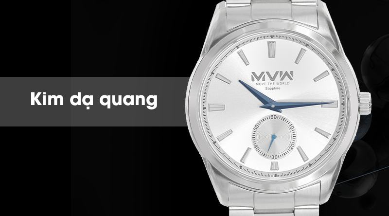 Đồng hồ nam MVW MS034-01 có kim dạ quang hữu dụng Đồng hồ nam MVW MS034-01 có kim dạ quang hữu dụng