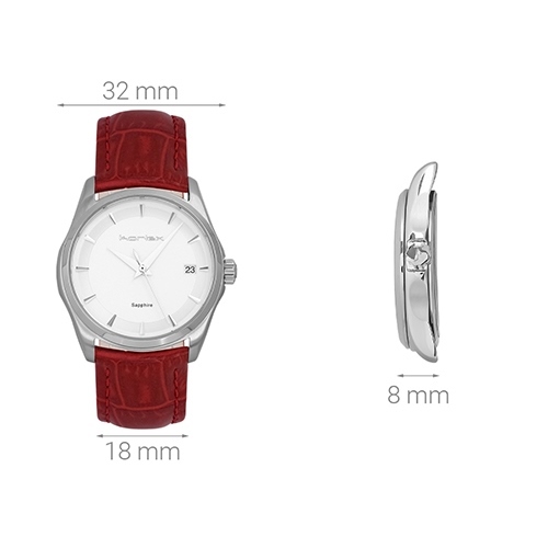 Đồng hồ KORLEX 32 mm Nữ KL016-01 Màu Nâu