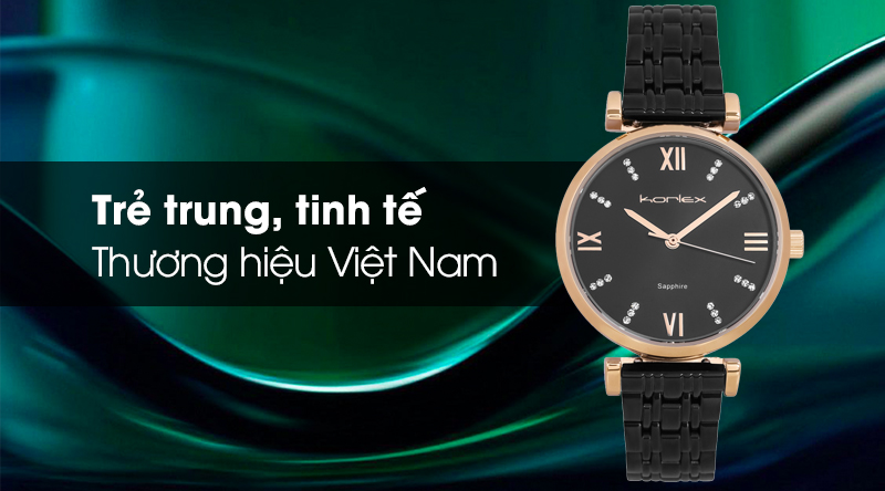 Đồng hồ nữ Korlex KL021-01 mang nét tinh tế Đồng hồ nữ Korlex KL021-01 mang nét tinh tế