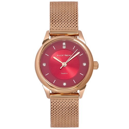 Đồng hồ KORLEX 28 mm Nữ KS030-02 Màu Vàng