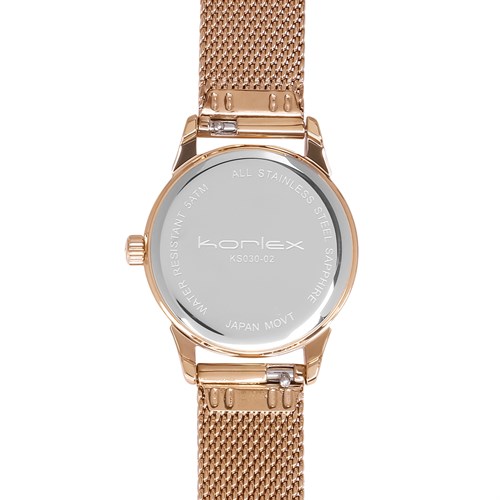 Đồng hồ KORLEX 28 mm Nữ KS030-02 Màu Vàng