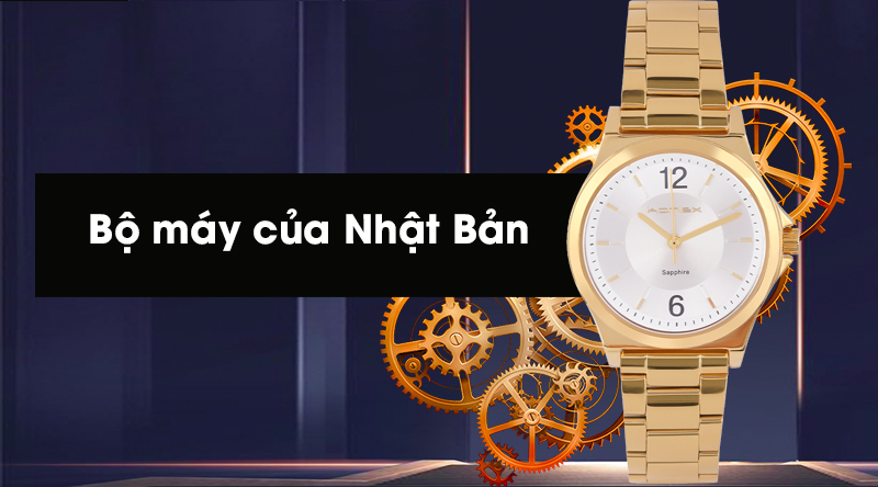 Đồng hồ nữ Korlex KS034-02 sử dụng bộ máy của Nhật Bản Đồng hồ nữ Korlex KS034-02 sử dụng bộ máy của Nhật Bản