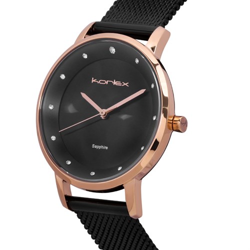 Đồng hồ KORLEX 34 mm Nữ KS036-01 Màu Đen