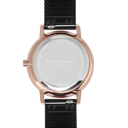 Đồng hồ KORLEX 34 mm Nữ KS036-01 Màu Đen