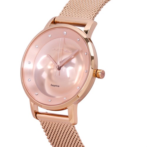 Đồng hồ KORLEX 34 mm Nữ KS036-02 Màu Vàng Hồng
