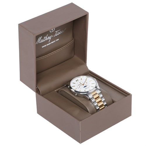 Đồng hồ Nam Mathey Tissot H411BPI Màu Bạc