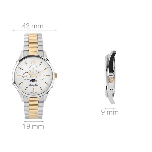 Đồng hồ Nam Mathey Tissot H411BPI Màu Bạc