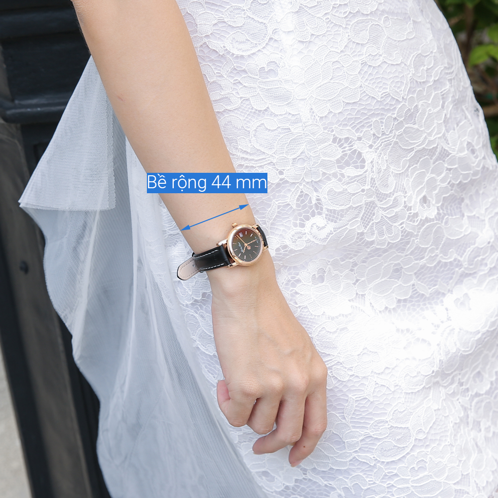 Đồng hồ MATHEY TISSOT City Leather 28 mm Nữ D31186PN