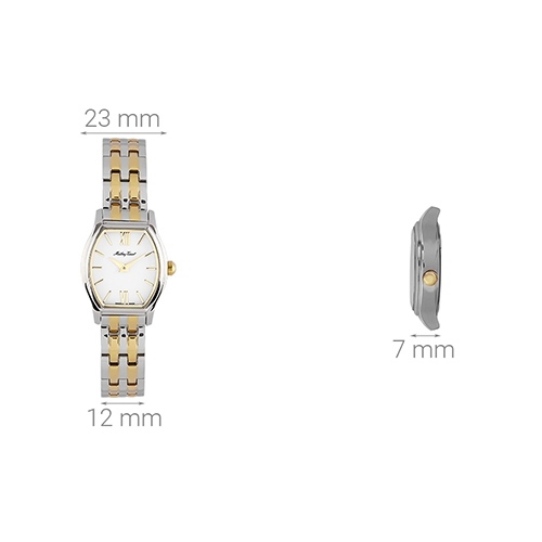 Đồng hồ MATHEY TISSOT 23 mm Nữ D104PYI Màu Bạc