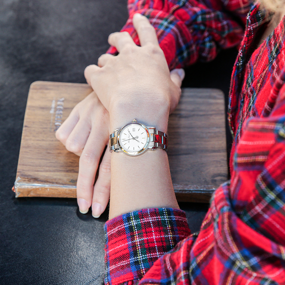 Đồng hồ MATHEY TISSOT City Metal 28 mm Nữ D31186MBI