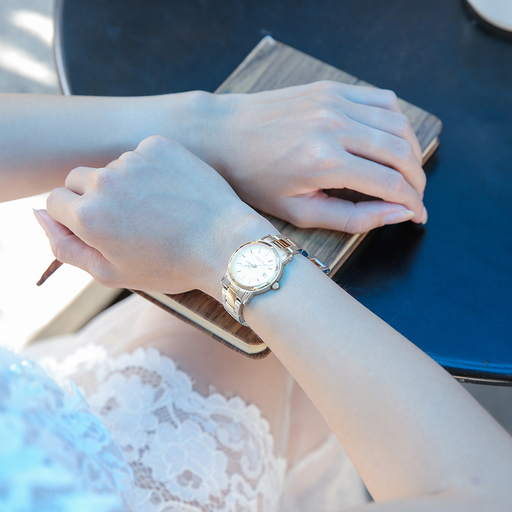 Đồng hồ MATHEY TISSOT City Metal 28 mm Nữ D31186MBI