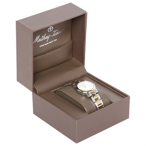 Đồng hồ MATHEY TISSOT City Metal 28 mm Nữ D31186MBI Màu Vàng