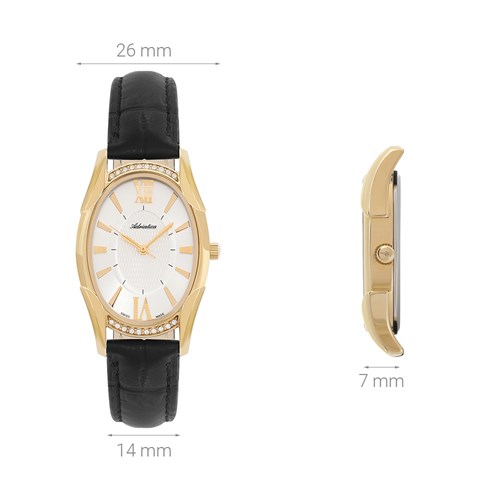 Đồng hồ ADRIATICA 26 mm Nữ A3637.1263QZ Màu Đen