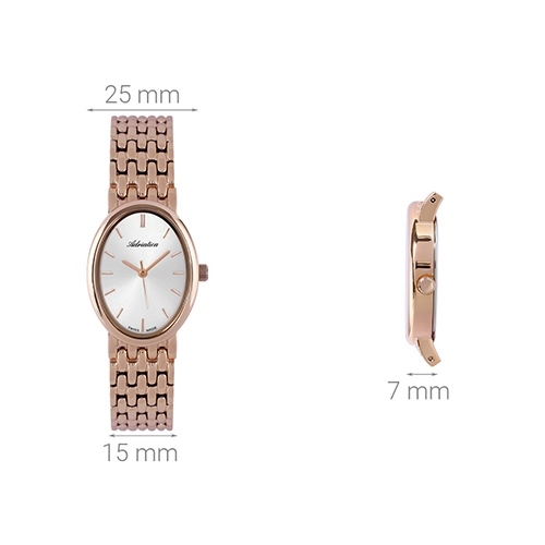 Đồng hồ ADRIATICA 25 mm Nữ A3436.9113Q Màu Vàng Hồng