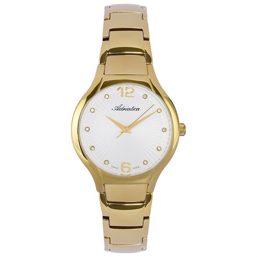 Đồng hồ ADRIATICA 33 mm Nữ A3798.1173Q Màu Vàng