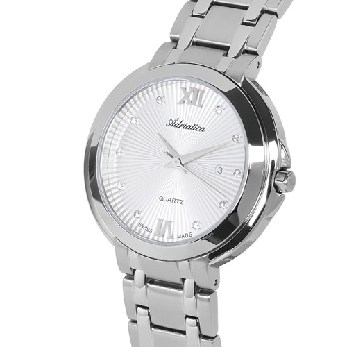Đồng hồ ADRIATICA 36 mm Nữ A3812.5183Q Màu Bạc