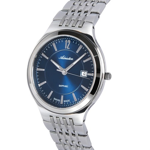 Đồng hồ ADRIATICA 42 mm Nam A8296.5155Q Màu Bạc