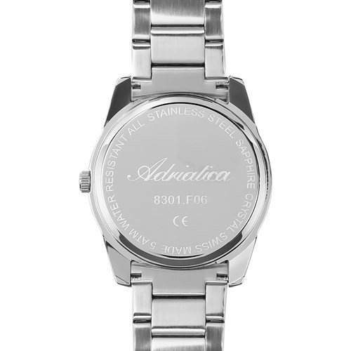 Đồng hồ ADRIATICA 42 mm Nam A8301.5153Q Màu Bạc