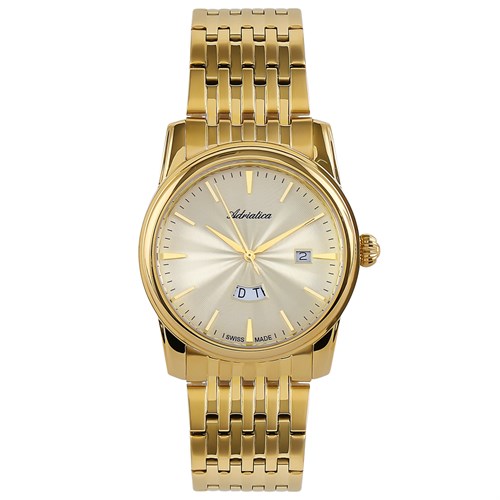 Đồng hồ ADRIATICA 42 mm Nam A8194.1111Q Màu Vàng