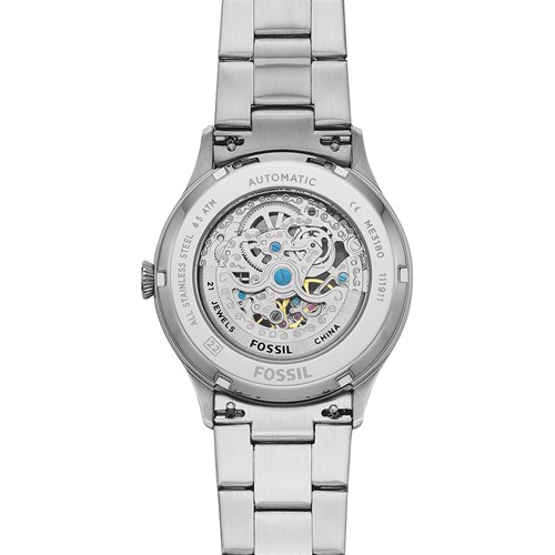 Đồng hồ Nam Fossil ME3180 - Cơ tự động Màu Bạc