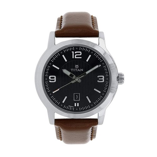 Đồng hồ TITAN 42 mm Nam 1730SL02 Màu Nâu